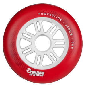 Powerslide Kolečka Powerslide Spinner Red (1ks), 88A, 100